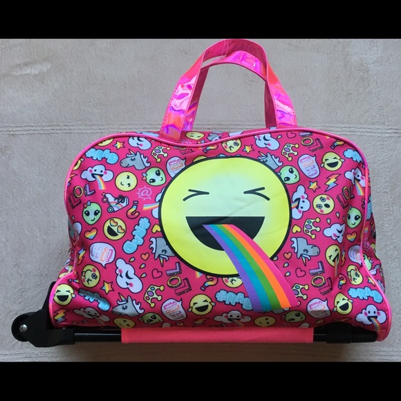 justice rolling duffle bag